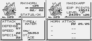 New Stats of Rhyhorn